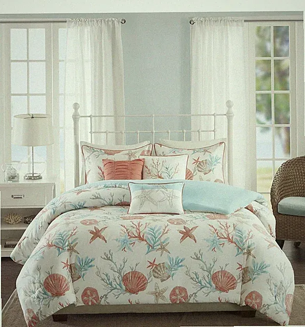 MADISON PARK 6 piece duvet cover set Queen
