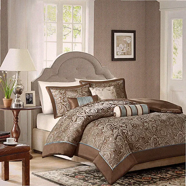 Madison Park Aubrey 6 Piece Duvet Cover Set Comforter Full/Queen King/Cal King