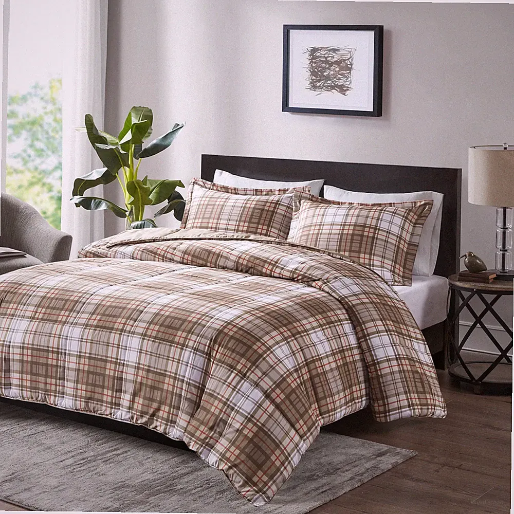Madison Park Essentials 3M Scotchgard Down Alt Comforter Set Full Queen King