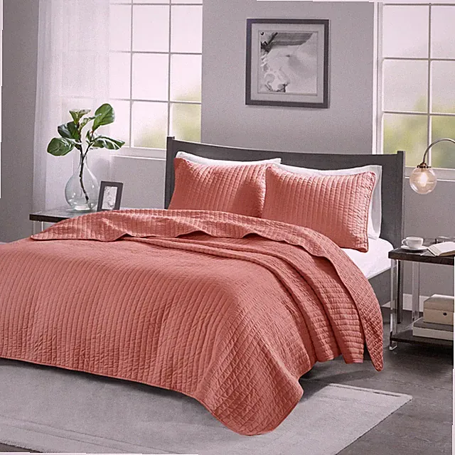 Madison Park Keaton 3 Piece Quilt Set All Season Bedspread Bedding Shams Pillows