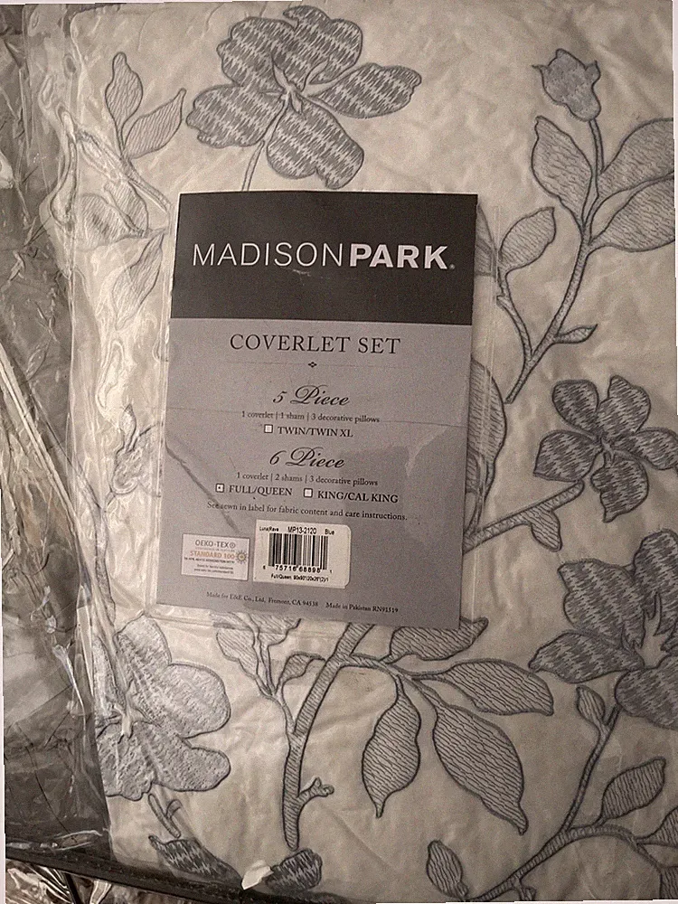 Madison Park RAVEN FQ 6PC DVT - Full-Queen