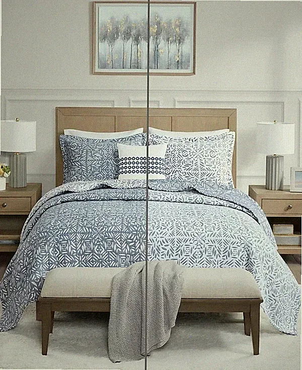 Madison Park Signature Harmony Oversized Reversible Matelasse 4 Piece Coverlet