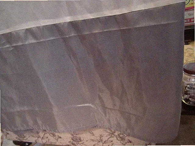 New! Madison Park Silver Gray Tailored King Bedskirt 15" Drop w/ Split 80" Wide